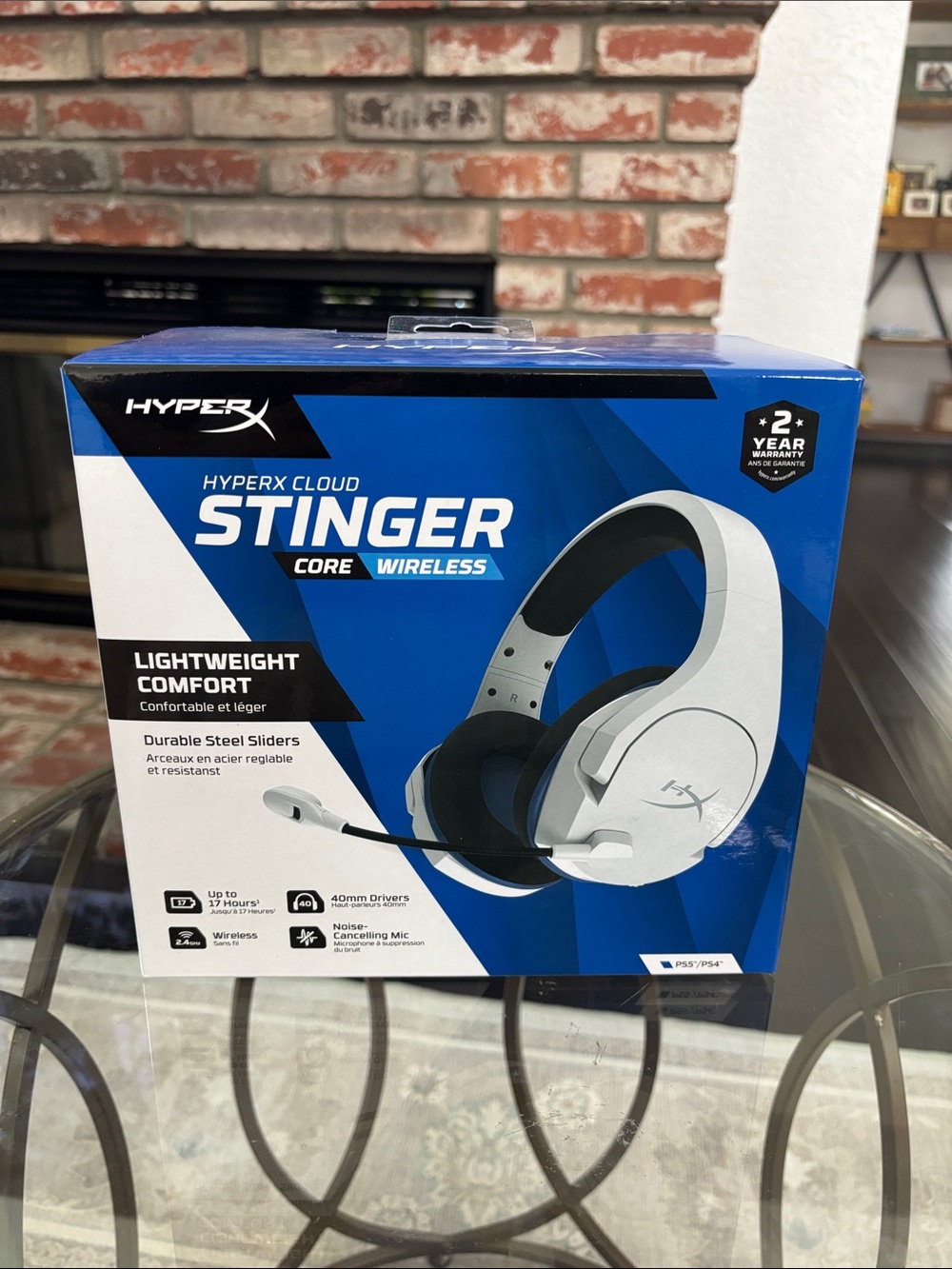 HyperX Cloud Stinger Core Wireless Noise Cancelling Headset PS4 or PS5 or PC